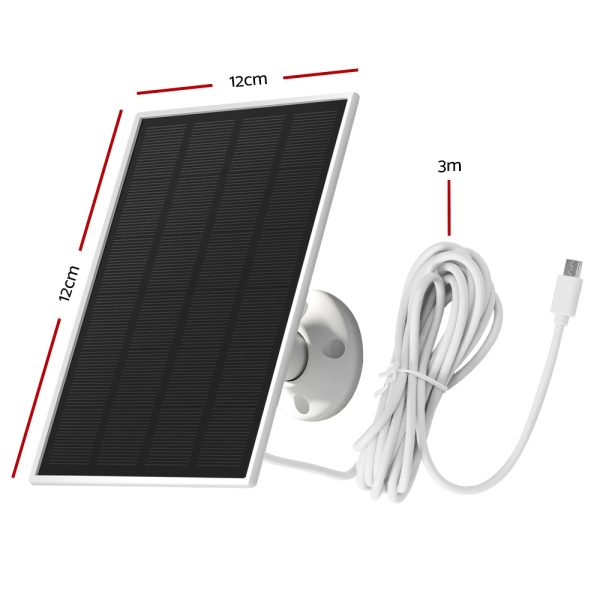 UL-tech Solar Panel For Security Camera Wireless 3W - Image 2