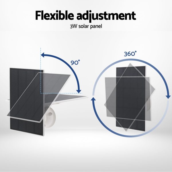 UL-tech Solar Panel For Security Camera Wireless 3W - Image 5