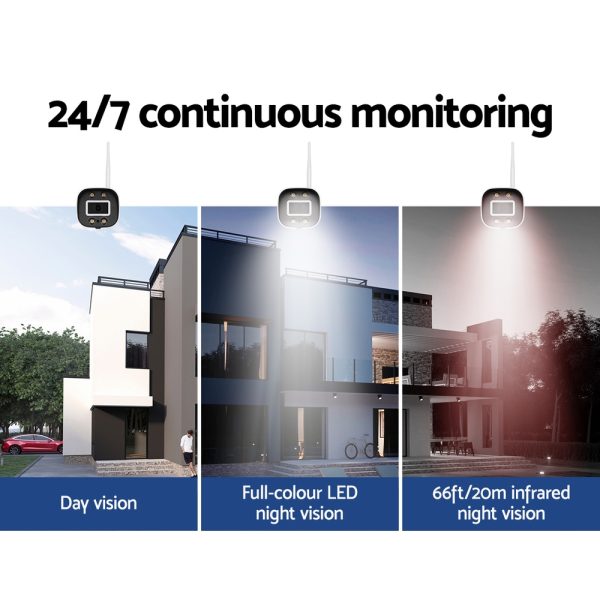 UL-tech Wireless CCTV 3MP 2 Cameras Square - Image 5