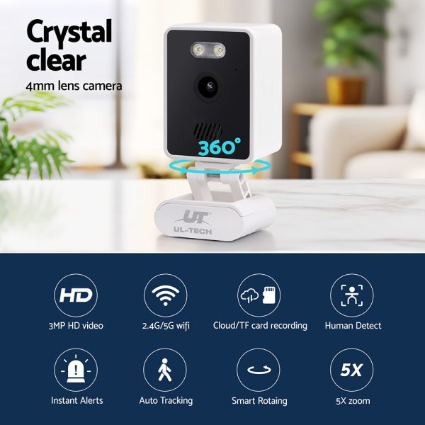 UL-tech 3MP IP Camera Baby Monitor - Image 4