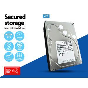 UL-tech 4CH DVR 1080P 5in1 CCTV Video Recorder 4TB Hard Drive - Image 5