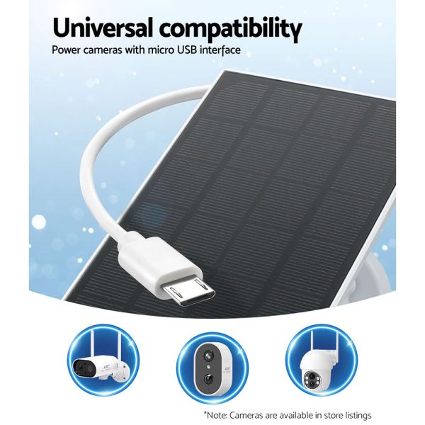 UL-tech Solar Panel For Security Camera Wireless 3W - Image 6