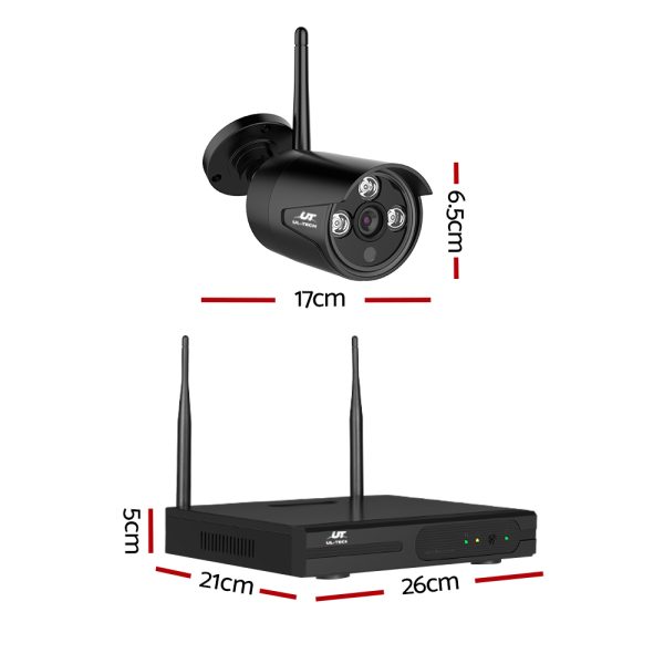 UL-tech Wireless CCTV Security System 8CH NVR 3MP 8 Bullet Cameras 4TB - Image 2