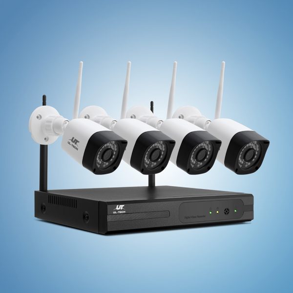 UL-tech 3MP Wireless CCTV 8CH 4 Square Camera - Image 7