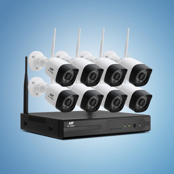 UL-tech 3MP Wireless CCTV 8CH 8 Square Camera - Image 7