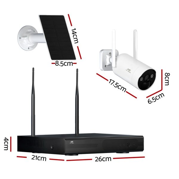 UL-tech Wireless Solar CCTV Security Cameras 4MP 8CH NVR - Image 3