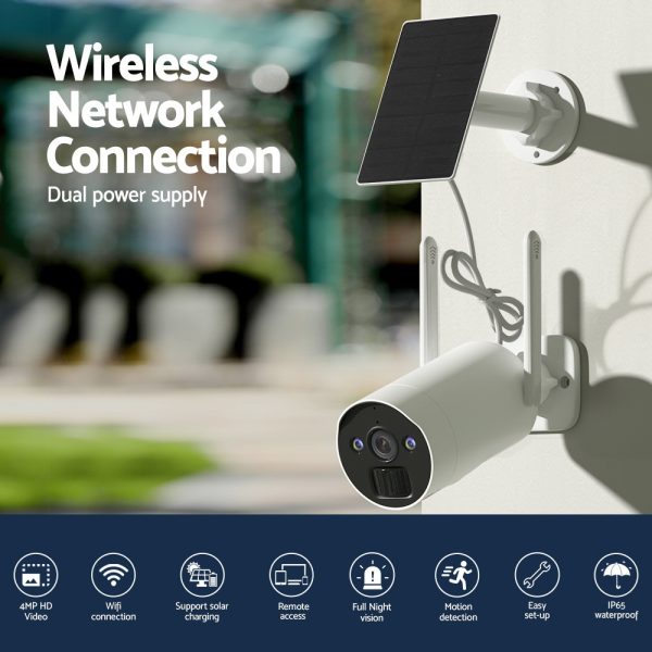 UL-tech Wireless Solar CCTV Security Cameras 4MP 8CH NVR - Image 5