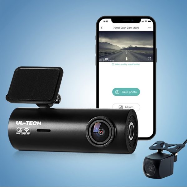 UL-tech Dash Camera 4K Hidden Front Rear WiFi - Image 7