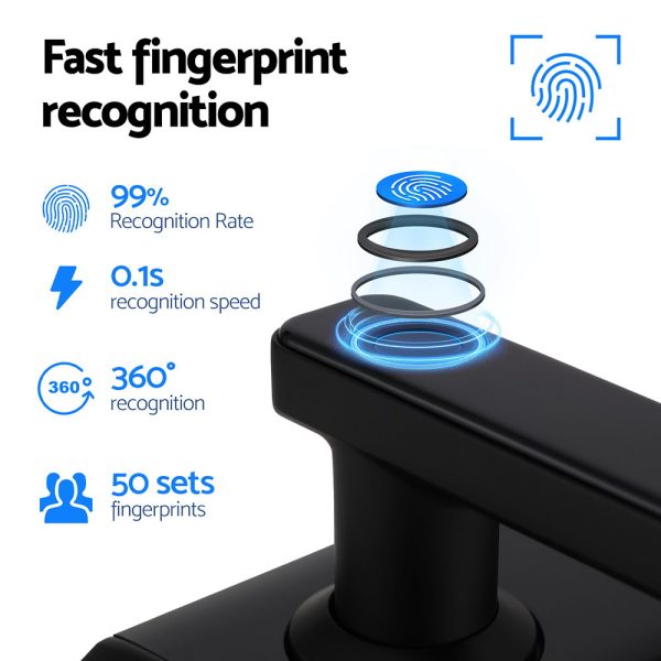 UL-tech Fingerprint Door Lock Smart Home System - Image 5