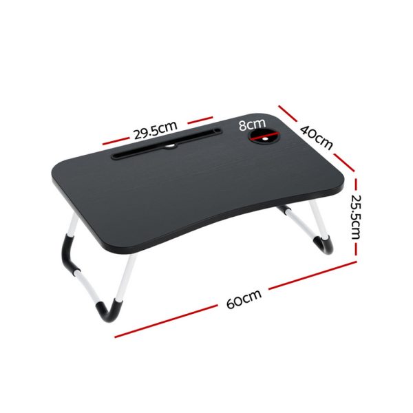 Laptop Desk Table Foldable Stand Lap Tray Sofa Bed Portable Adjustable Desks - Image 2