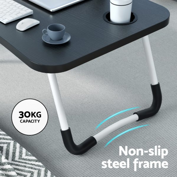 Laptop Desk Table Foldable Stand Lap Tray Sofa Bed Portable Adjustable Desks - Image 5