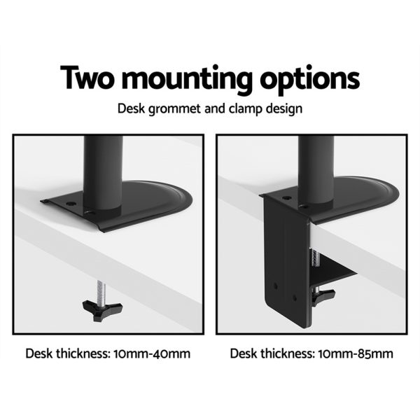 Artiss Monitor Arm Desk Mount Laptop Tray - Image 6