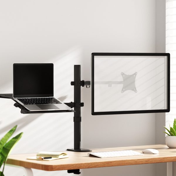 Artiss Monitor Arm Desk Mount Laptop Tray - Image 8