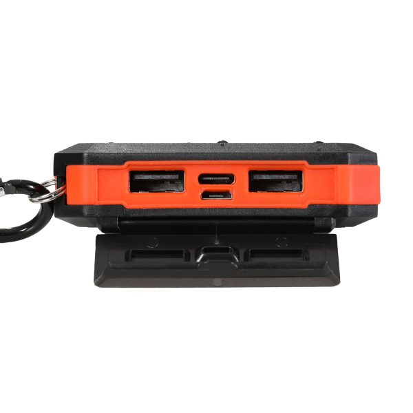 10000mAh Portable Solar Power Bank External Battery Dual USB Phone Charger Light - Image 3