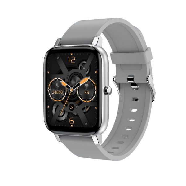 FitSmart Multi Function Smartwatch Wireless Touch Screen All In One - Silver Grey