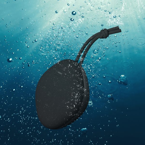 FitSmart Waterproof Bluetooth Speaker Portable Wireless Stereo Sound - Black - Image 4