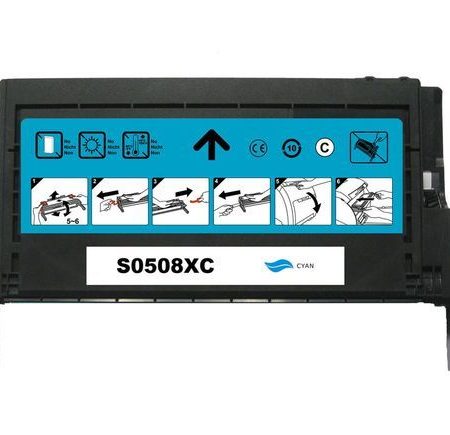 SAMSUNG [5 Star] CLT-C508C Premium Remanufactured Cyan Toner
