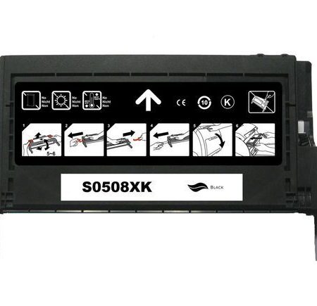 SAMSUNG [5 Star] CLT-K508K Premium Remanufactured Black Toner