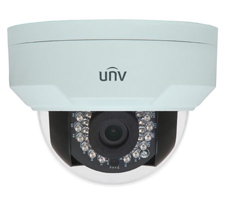 UNIVIEW IPC324ER3-DVPF36 4MP IR ULTRA 265 OUTDOOR DOME IP SECURITY CAMERA