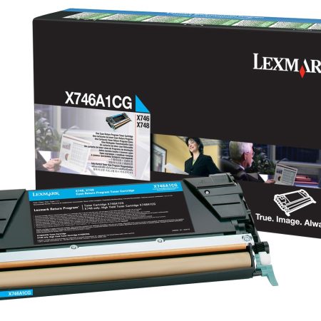 LEXMARK X746 X748 CYAN TONER 7K RETURN PROGRAM
