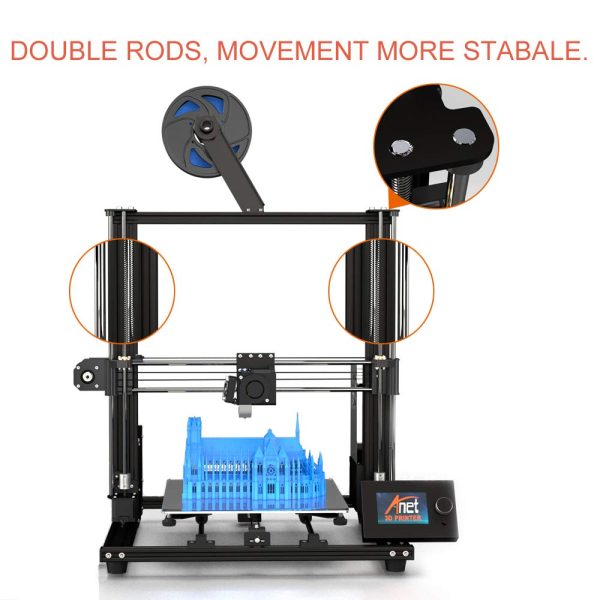 ANET 3D Printer The Ultimate Anet A8 Plus Semi DIY FDM Desktop 3D Printer - Image 3