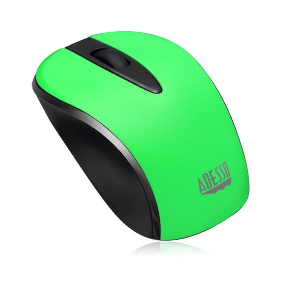 ADESSO Wireless Neon Mouse Grn - Image 4
