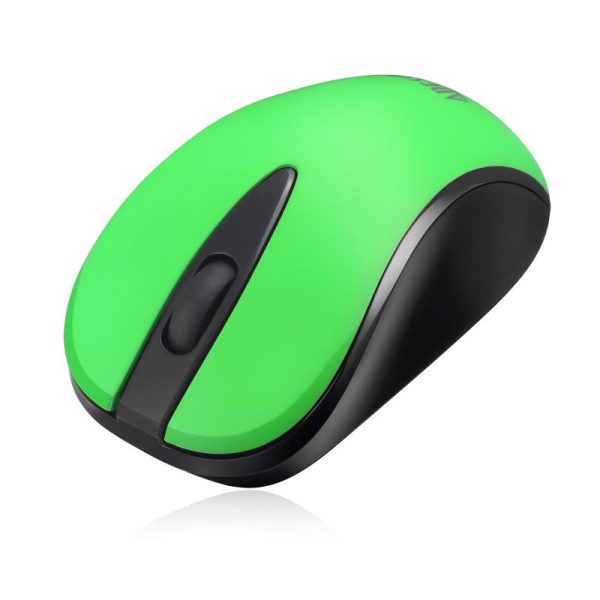 ADESSO Wireless Neon Mouse Grn - Image 5