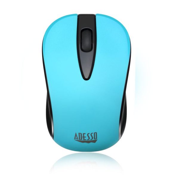 ADESSO Wireless Neon Mouse Bl - Image 3