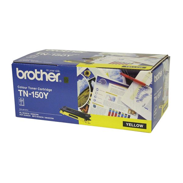 BROTHER TN150 Yellow Toner Cartridge - Image 2