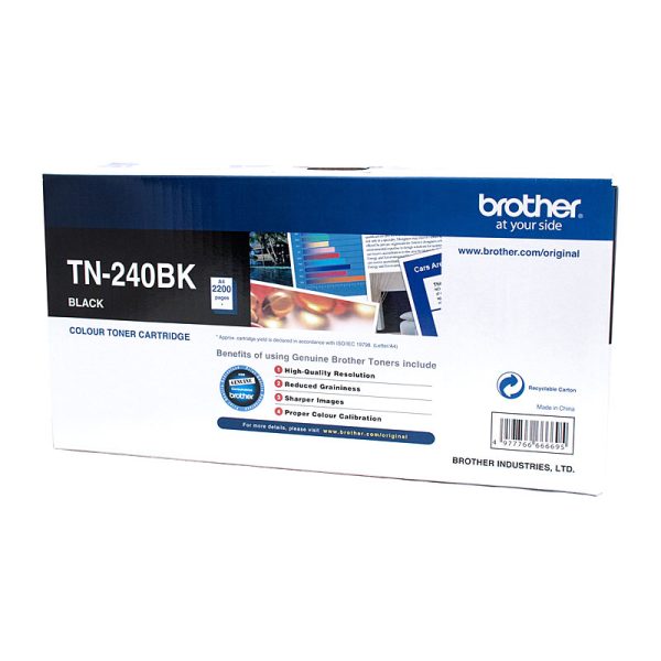 BROTHER TN240 Black Toner Cartridge - Image 2