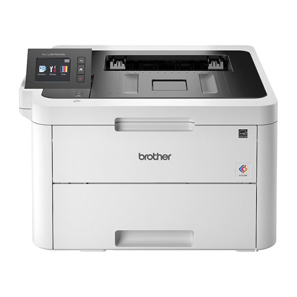 Brother HL-L3270CDW Colour LED Laser Printer with automatic 2-sided printing, wireless connectivity and NFC 24ppm, LAN, 250 sheet - Image 2