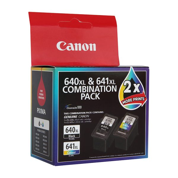 CANON PG640 CL641 XL Twin Pack Genuine Inkjet Cartridges - Image 2