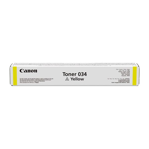 CANON Cartridge034 Yellow Toner - Image 2