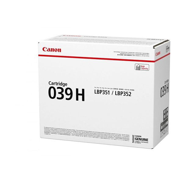 CANON Cartridge039II Black HY Toner - Image 2