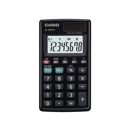 CASIO SL797TVBlack Tax Calculator