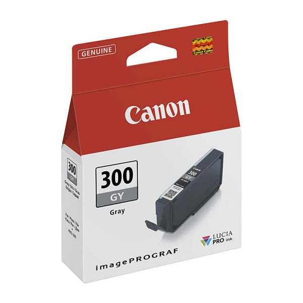 CANON PFI300 Grey Ink Tank - Image 3