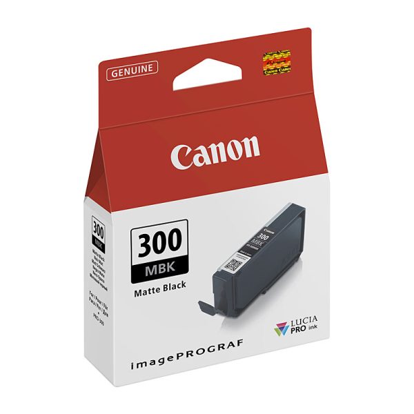 CANON PFI300 Mte Black Ink Tank - Image 2