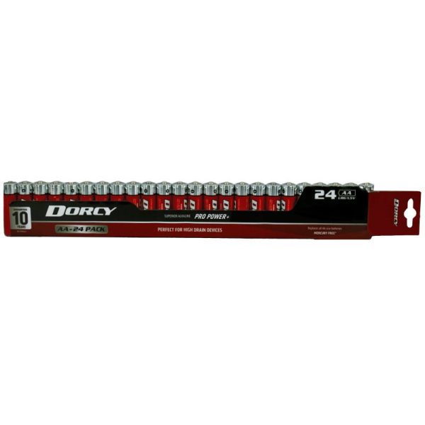 DORCY 24AA Alkaline Batteries Strip Value Pack - Image 2