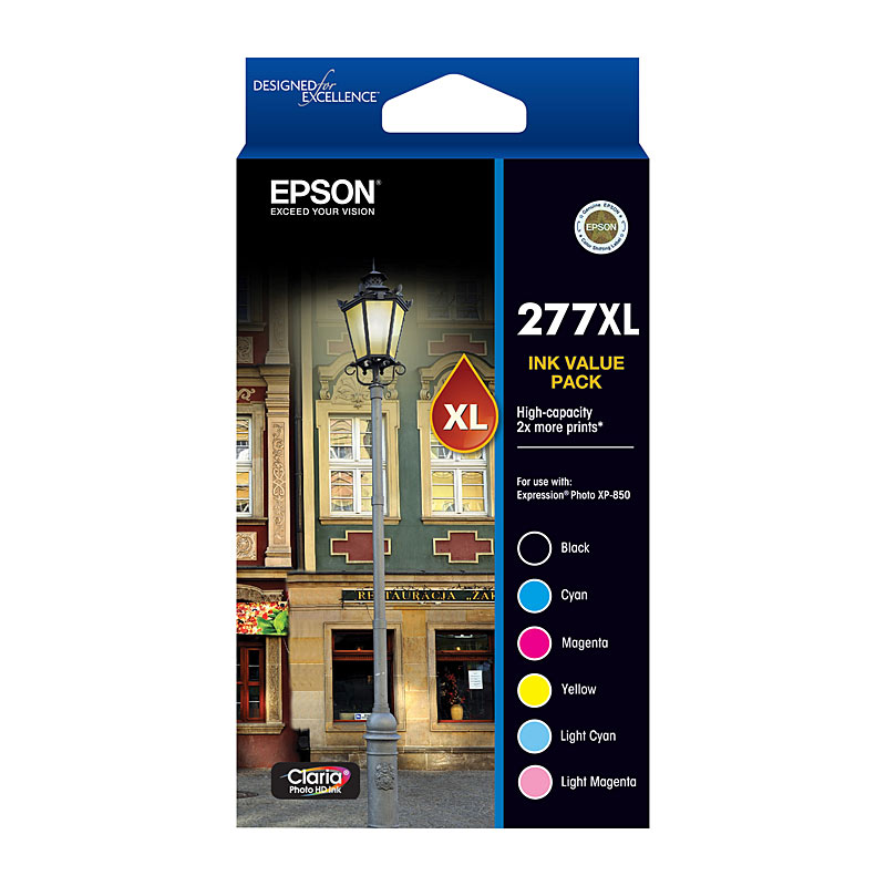 EPSON 277XL 6 Ink Value Pack - Image 1
