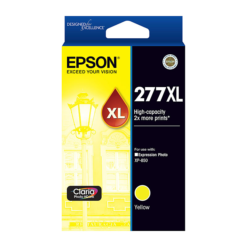 EPSON 277XL Yellow Ink Cartridge - Image 1