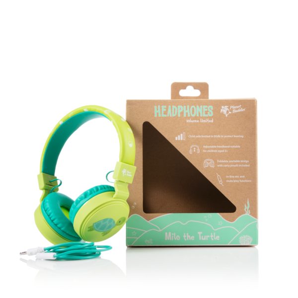 PLANET BUDDIES Wired Headphones Turtle - Image 2