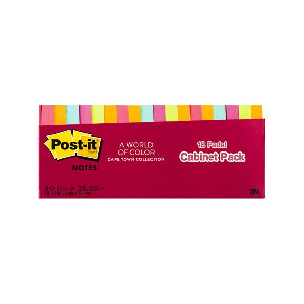POST-IT 654-18CTCP C/T 73X73 Pack of 18 - Image 2