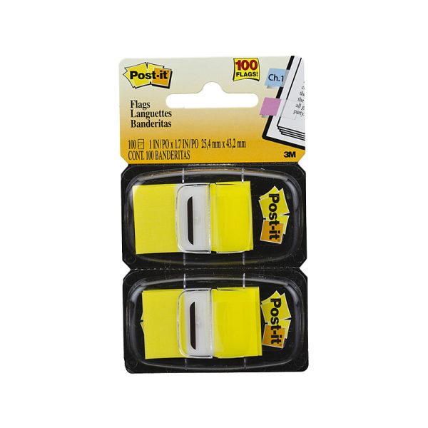 POST-IT Flag 680-5-24CP Yellow Pack of 24 - Image 2