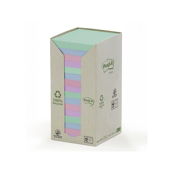POST-IT 654-1RTP Rcy76x76 Pst Pack of 16 - Image 2
