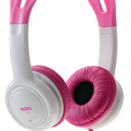 MOKI Volume Limited Kids Pink Headphones