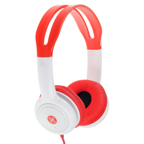 MOKI Volume Limited Kids Red Headphones - Image 2