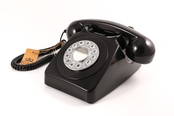 GPO RETRO GPO 746 PUSH BUTTON TELEPHONE - BLACK - Image 3