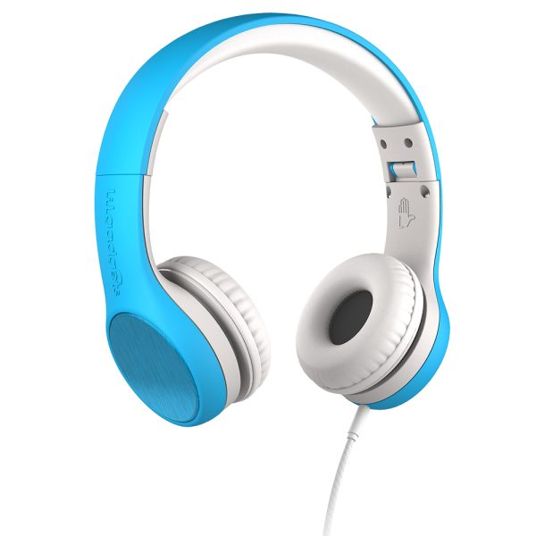 LILGADGET LilGadgets Connect+ Style Childrens Wired Headphones - Blue - Image 5