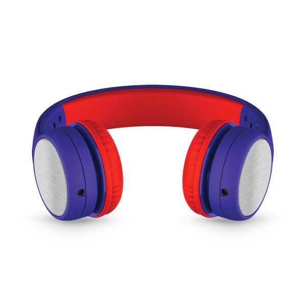 LILGADGET LilGadgets Connect+ Style Childrens Wired Headphones - Blue + Red - Image 2