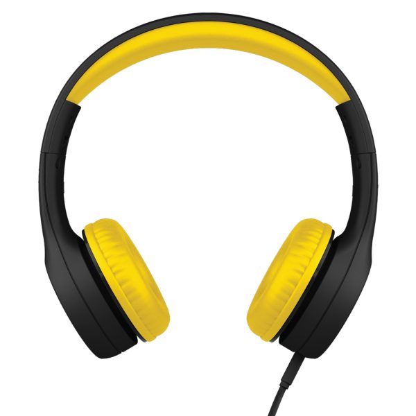 LILGADGET LilGadgets Connect+ Style Childrens Wired Headphones - Black + Yellow - Image 3